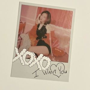 Itzy yeji polaroid